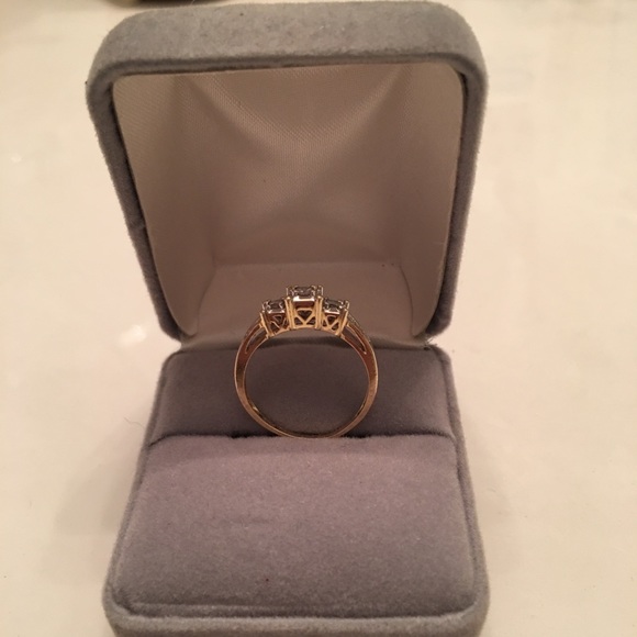 14 Karat Gold Engagement Ring, $450 - Picture 4 of 8
